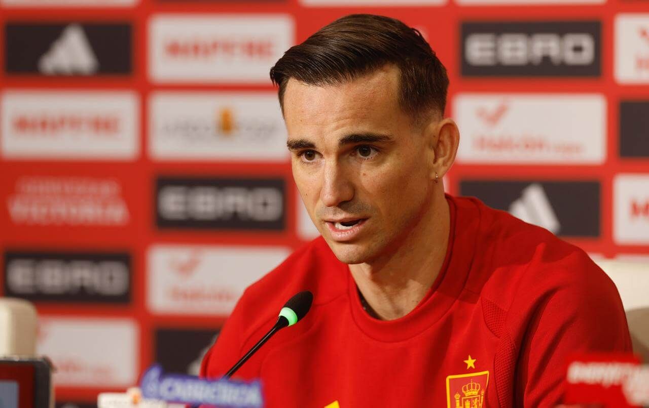  Fabián Ruiz, con la Selección Española.