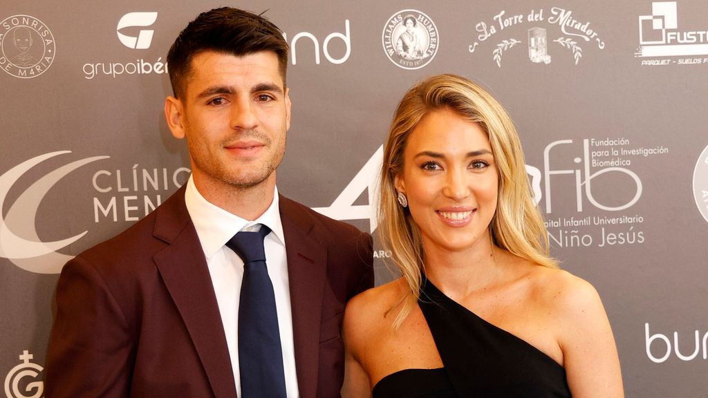 Alice Campello y Álvaro Morata