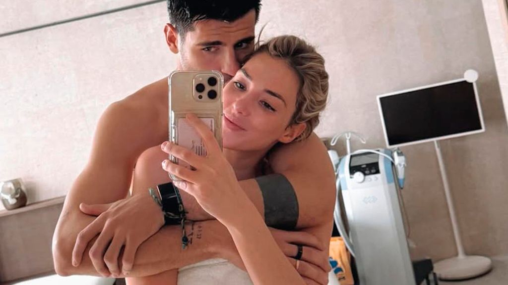 Álvaro Morata y Alice Campello