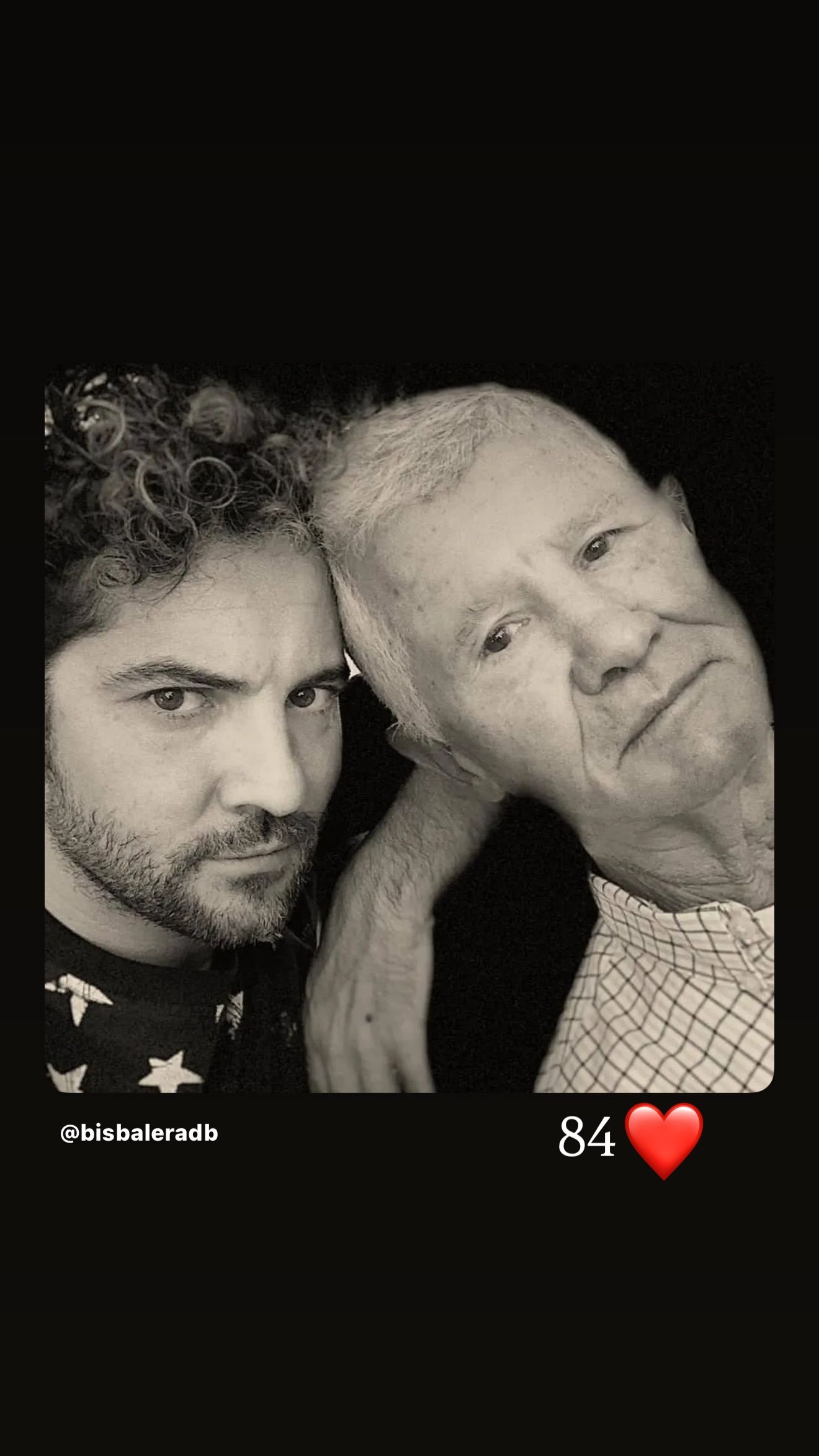 David Bisbal felicita a su padre por su 84 cumpleaños