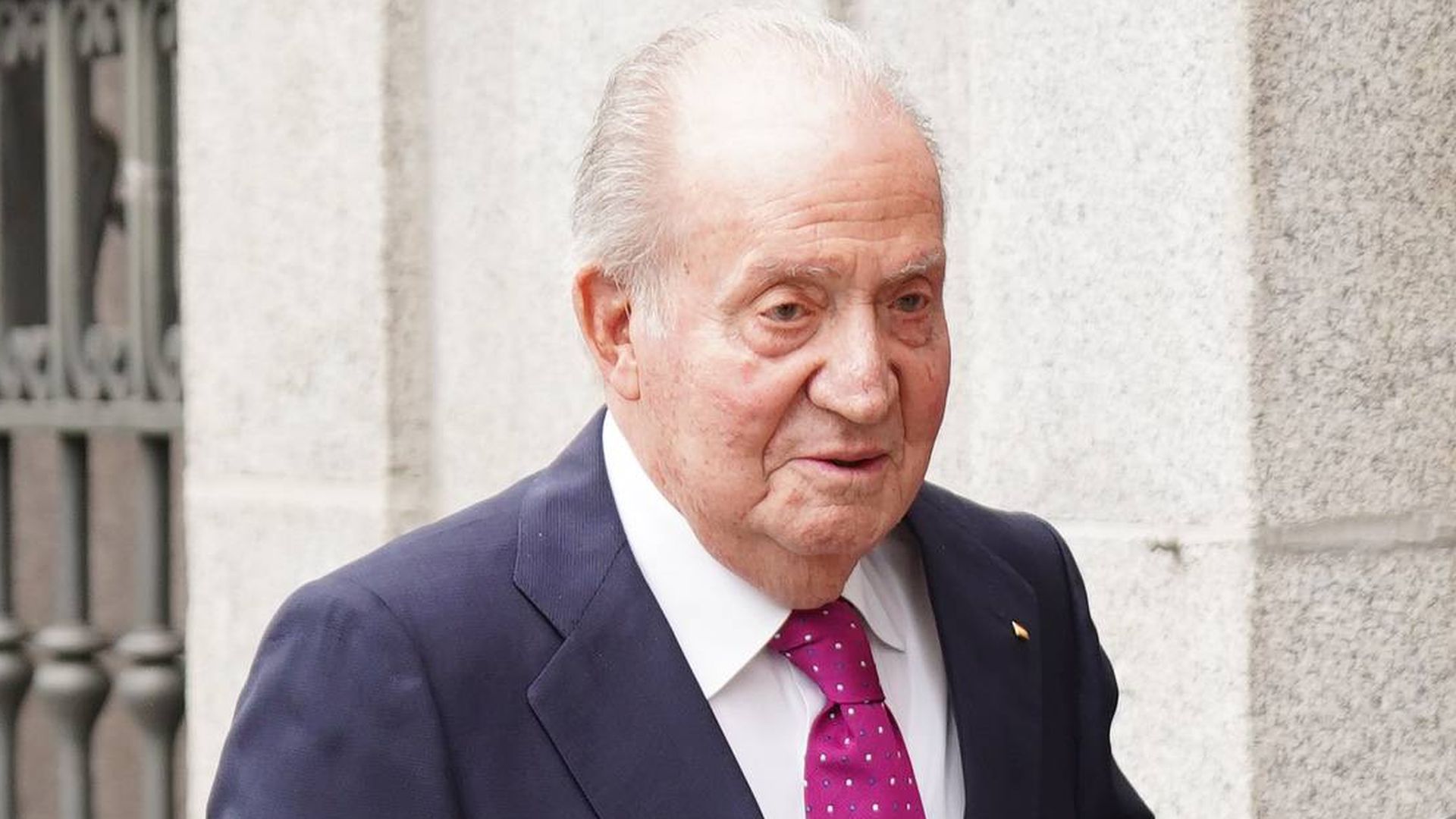 El rey emérito Juan Carlos