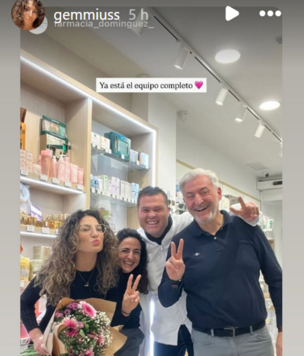 Gemma Domínguez regresa a su puesto de trabajo