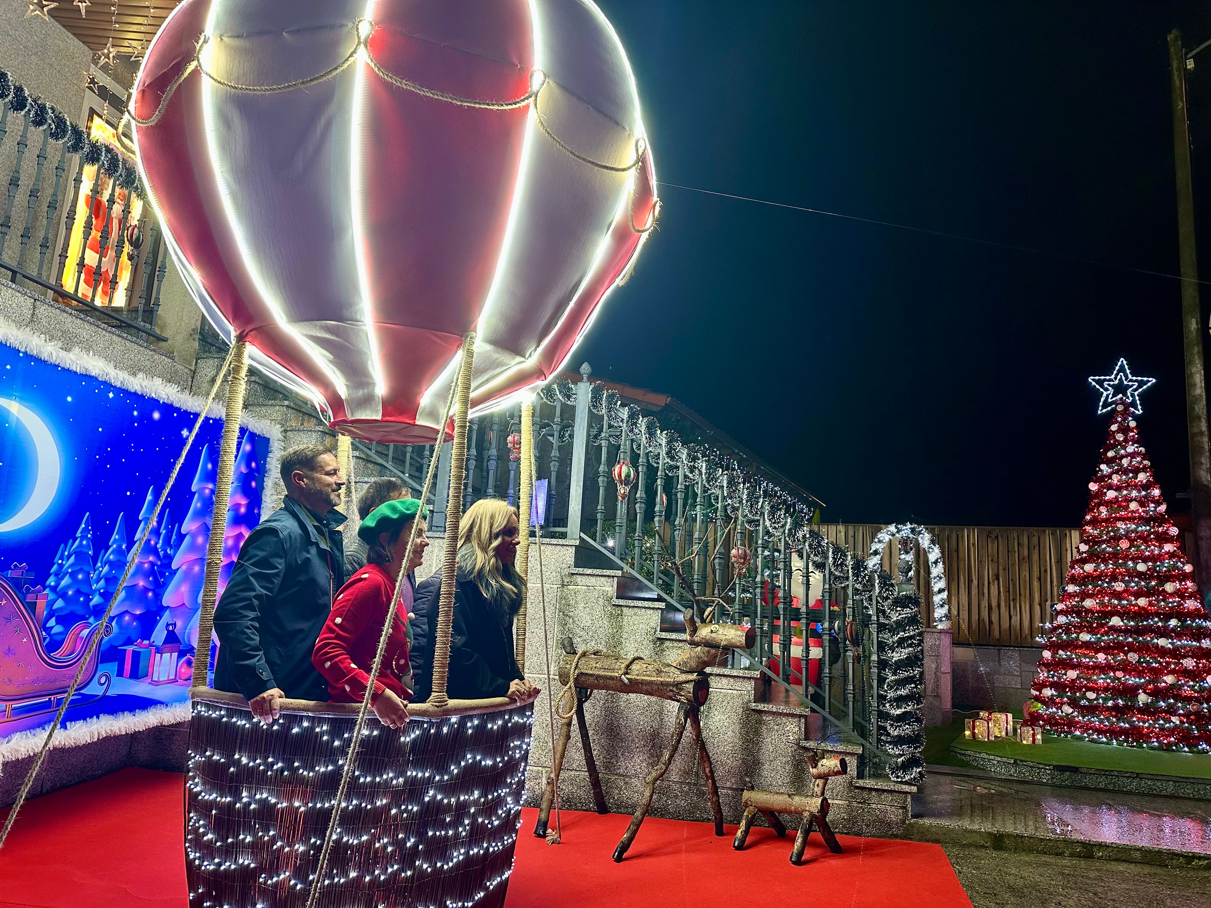 La decoración de otra de las casas de A Mioteira