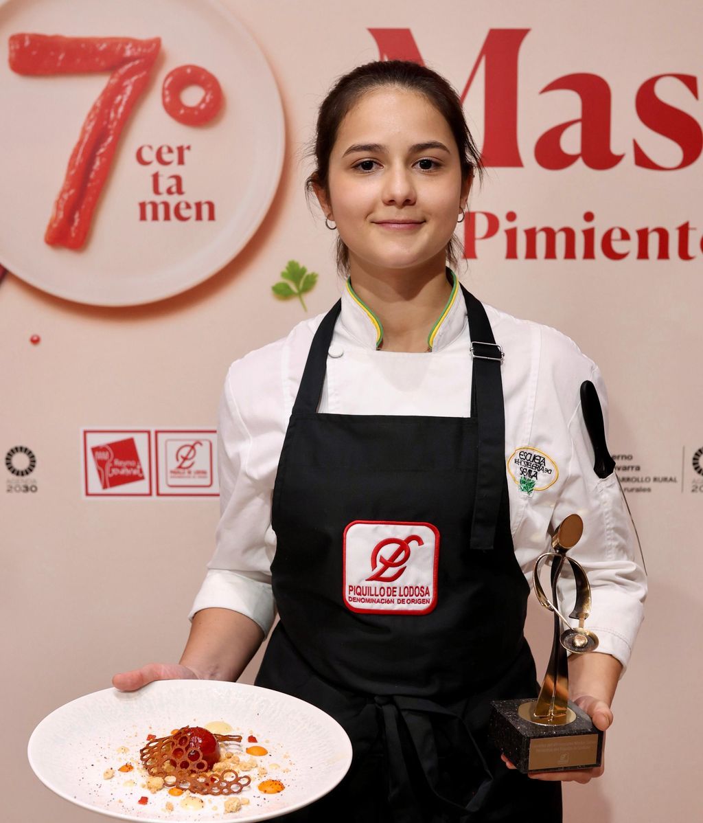 La ganadora de la séptima edición del Máster Tapas de Pimiento del Piquillo