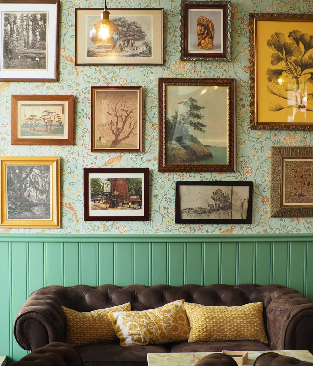 Uno de los rincones de esta cafetería con encanto