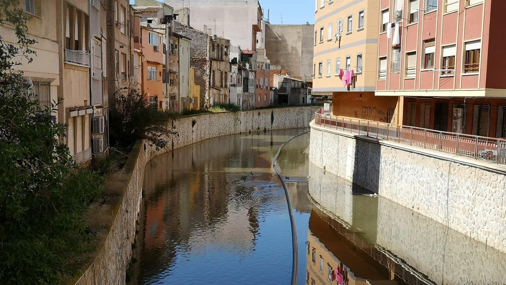 Río Segura a su paso por Orihuela