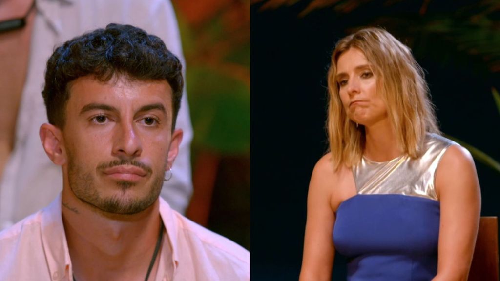 Sandra Barneda reacciona en 'La isla de las tentaciones 9' a la reflexión de Juanpi sobre su relación sobre Sandra: “Las parejas son mucho más complejas"