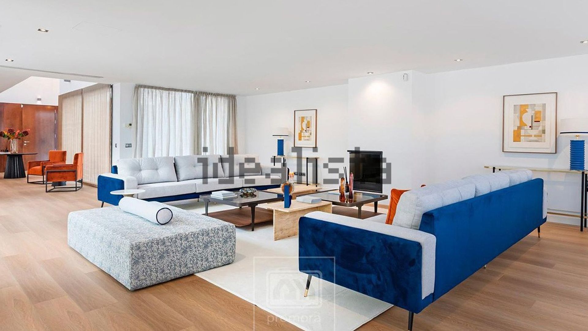 Una imagen del interior de la casa en la que vivían Bertín y Fabiola con sus hijos