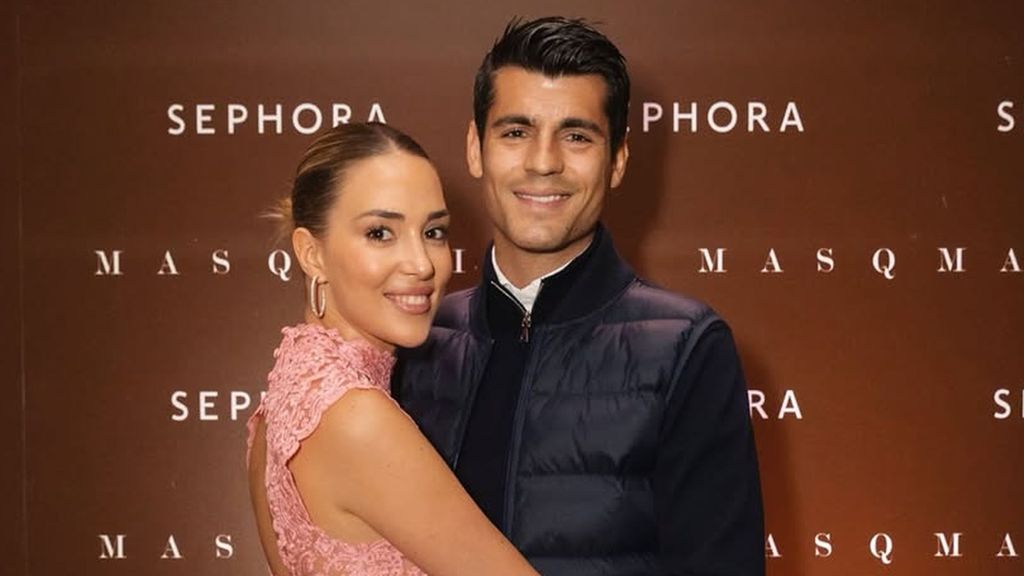 Alice Campello y Álvaro Morata