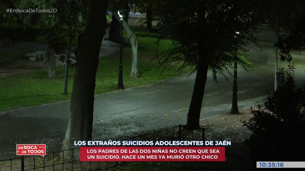 Oscuro, lúgubre y sin vigilancia, así es el parque de la Concordia dónde aparecieron sin vida las dos adolescentes de Jaén