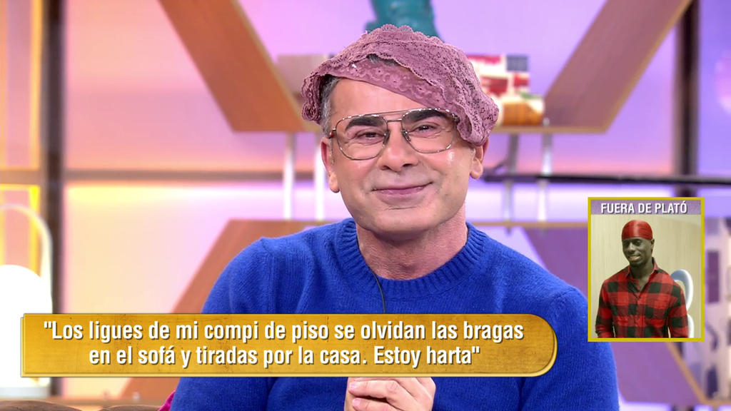 El divertido momento de Jorge Javier mientras hablaba con una invitada