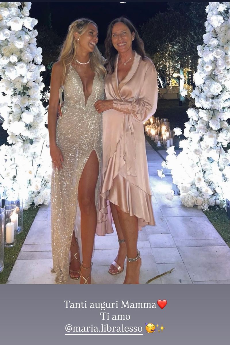 La felicitación de Alice Campello a su madre, Maria Libralesso, por su cumpleaños