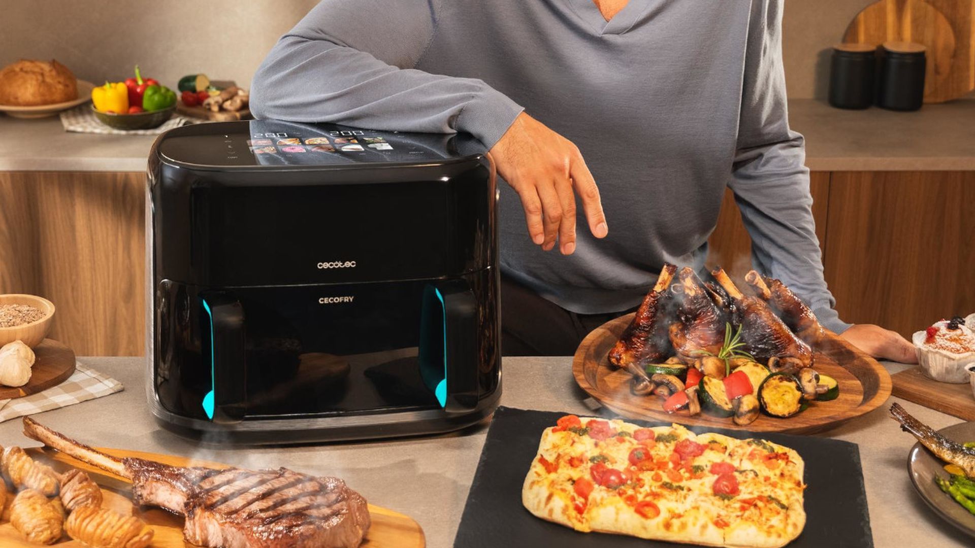 La freidora de aire con la que tendrás una pequeña barbacoa en casa ¡está rebajada casi 200€!