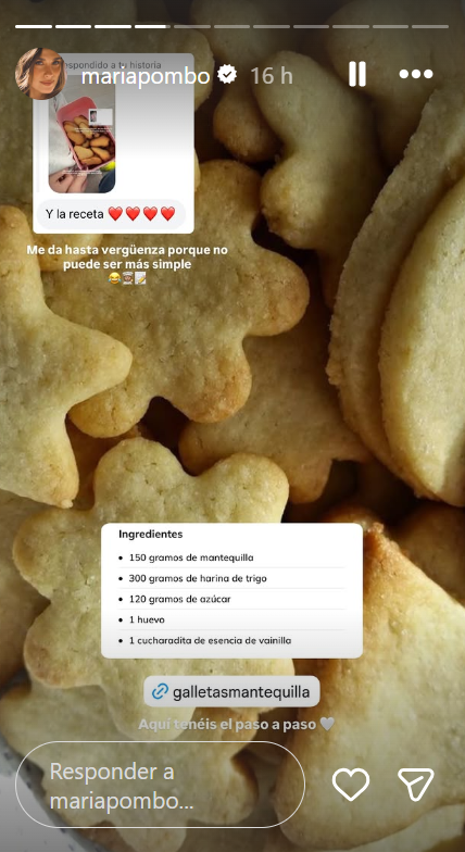 Las galletas de María Pombo