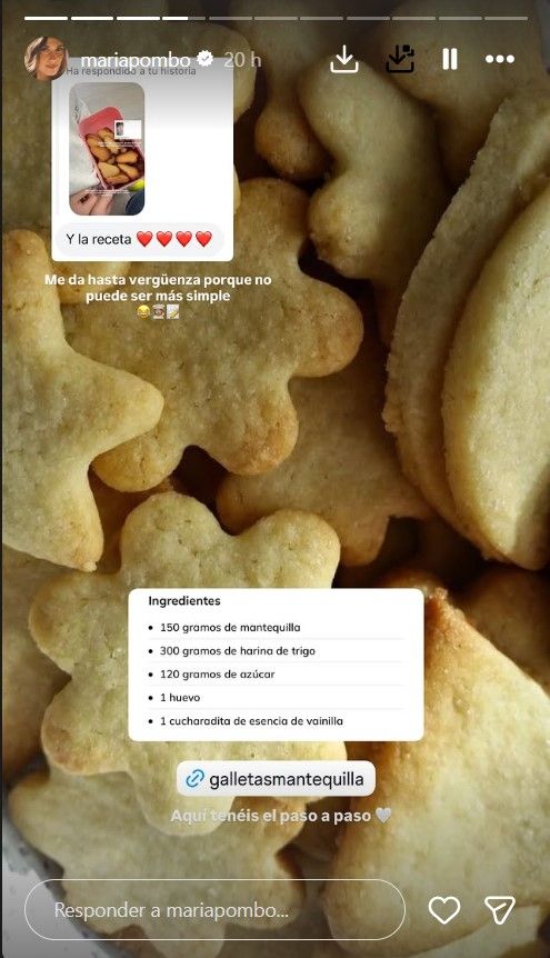 Las galletas de María Pombo