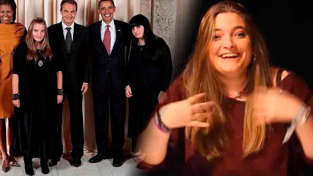 Laura y Alba, las dos hijas de Zapatero