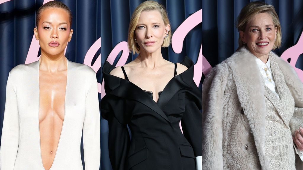 Rita Ora, Cata Blanchett y Sharon Stone, en un montaje de fotos