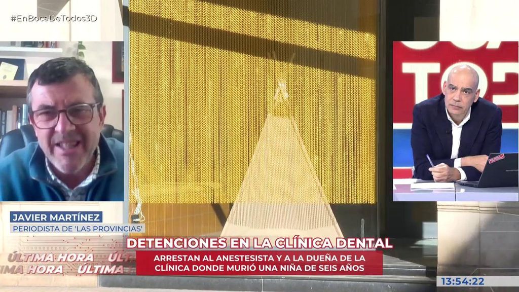 Detienen al anestesista y la dueña de la clínica dental de Alzira en la que murió una niña de 6 años, acusados de omisión del deber de socorro y hurto, entre otros delitos
