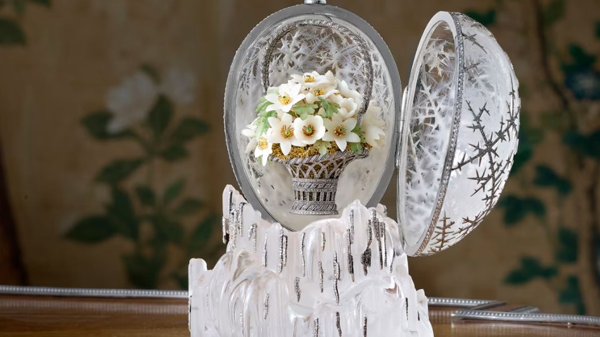 El huevo Fabergé se fabricó con sus 4.500 diamantes