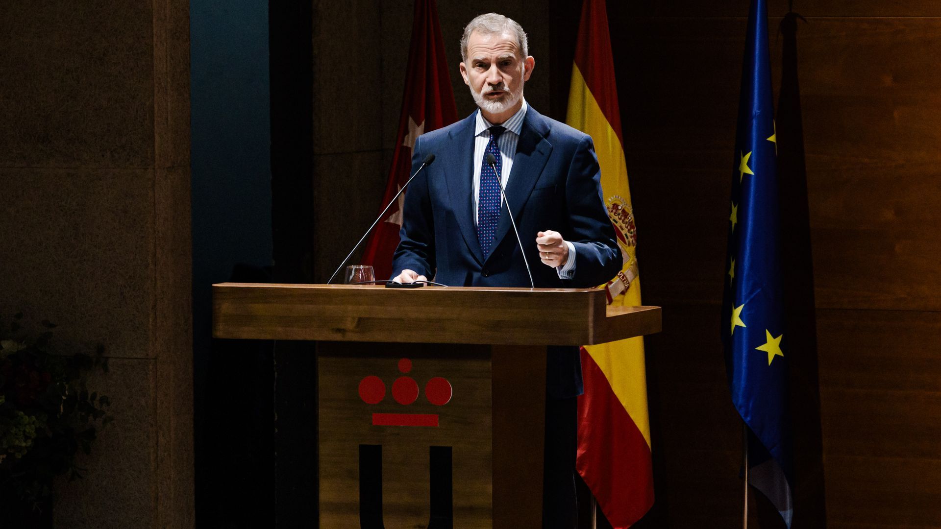 El rey Felipe este 3 de diciembre