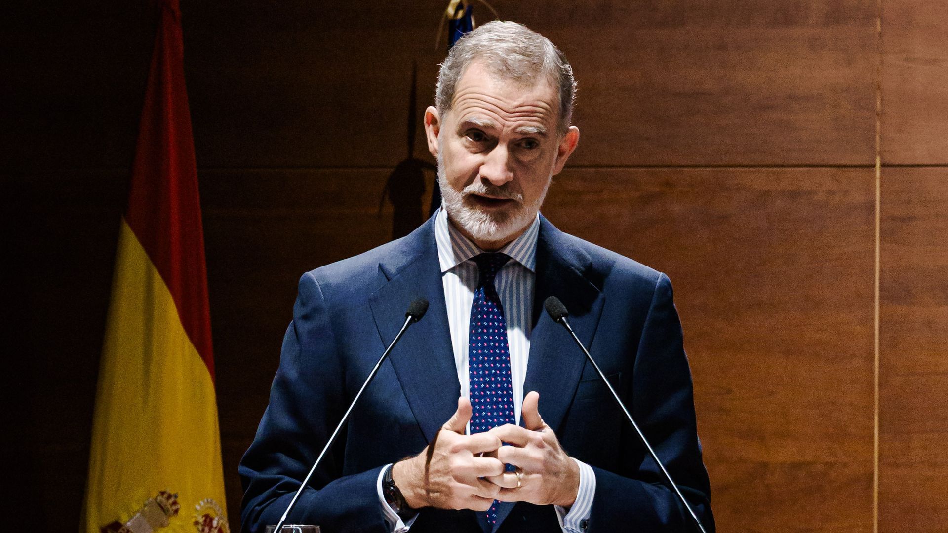 El rey Felipe este 3 de diciembre