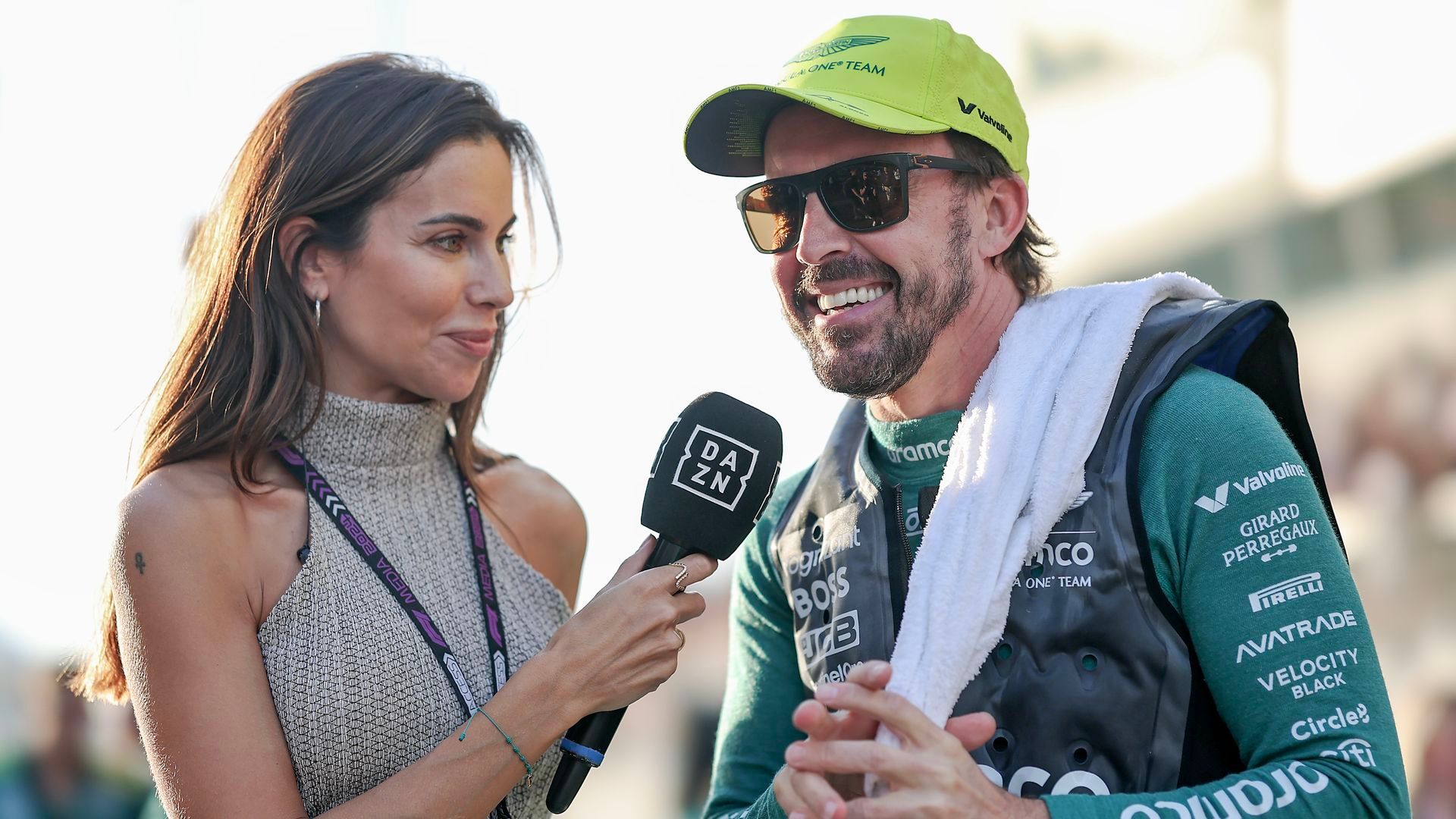 Fernando Alonso y Melissa Jiménez