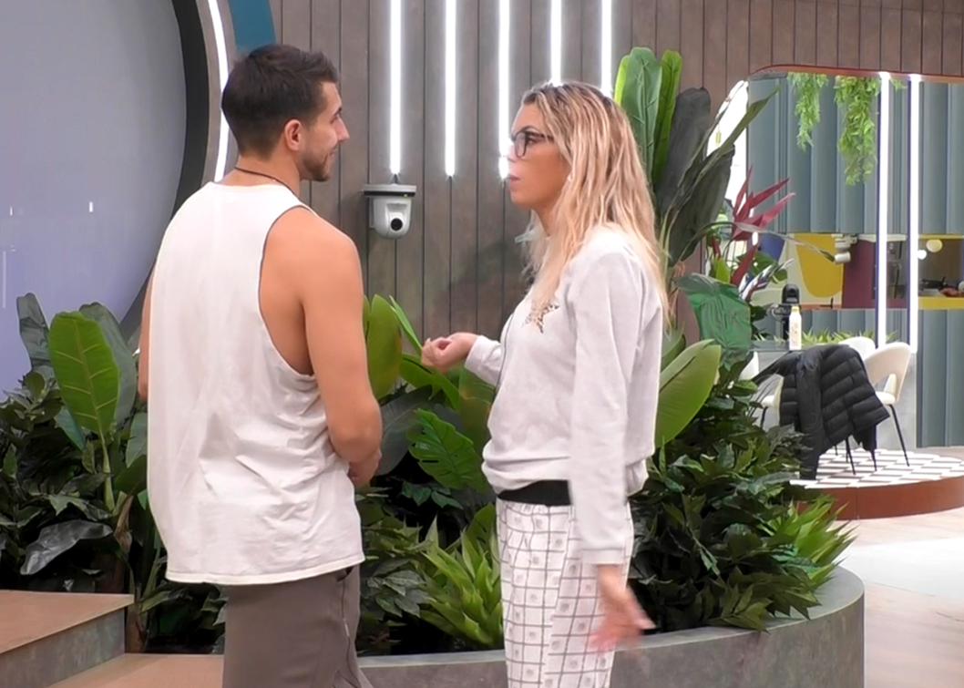 Josema departe con Edurne