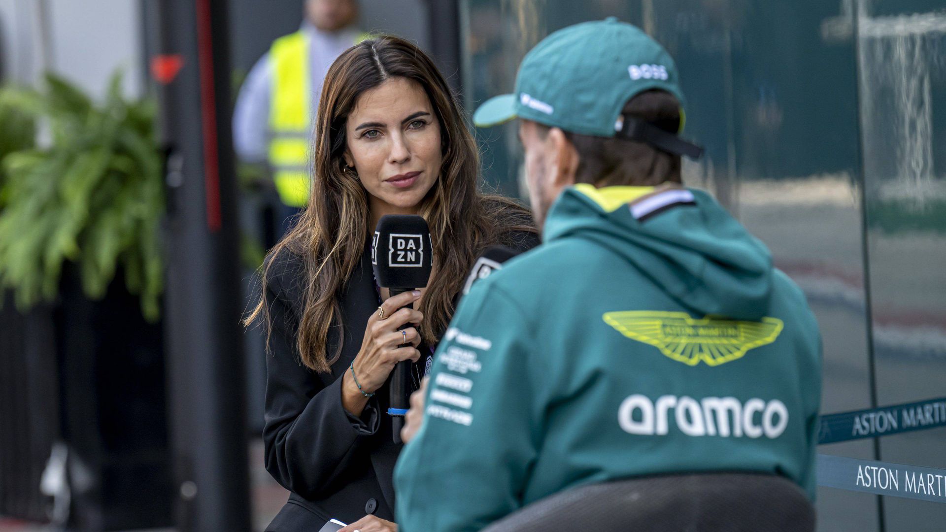 Melissa Jiménez y Fernando Alonso