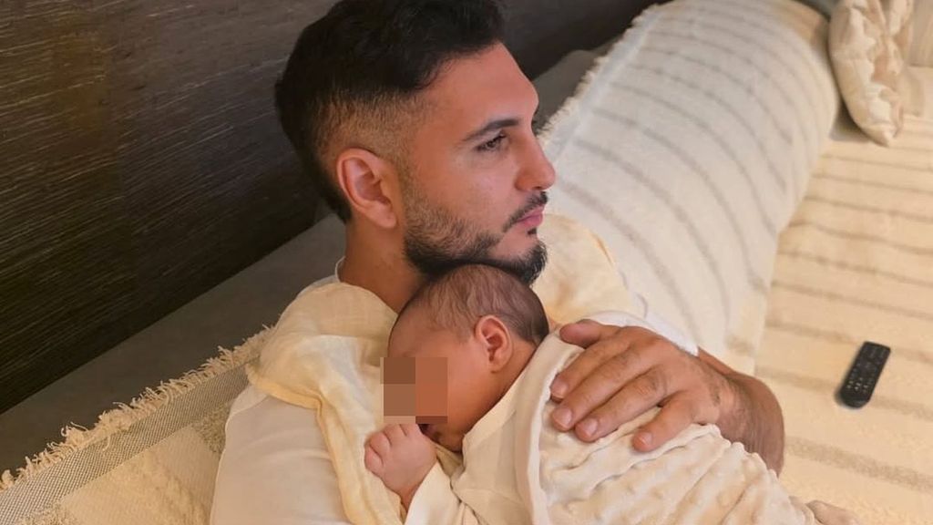 Omar Montes y su hijo Ismael