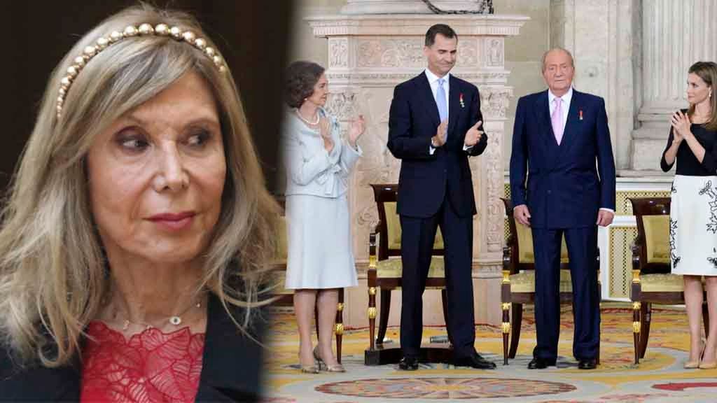 Pilar Eyre y la familia real