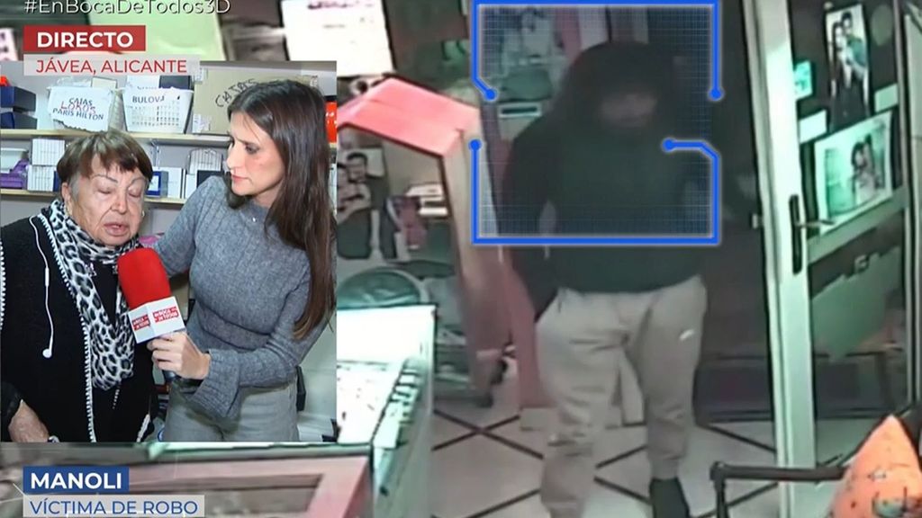 Una mujer de 77 años sufre un robo de medio millón de euros en su joyería: ''Casi me quedo sin voz porque me ahogaron''