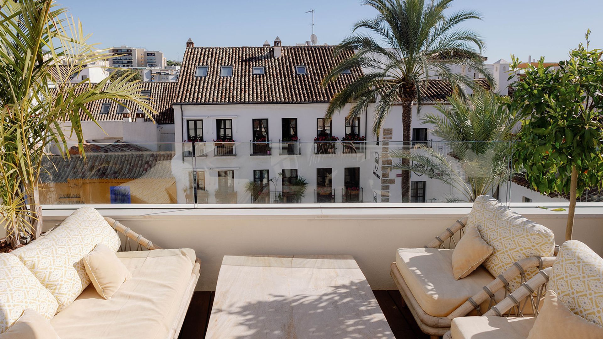 Las vistas desde el sky-bar