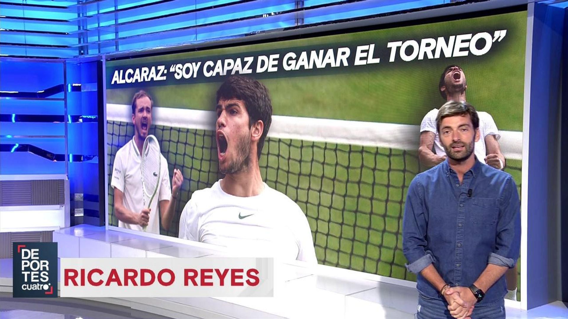 "Alcaraz sigue escribiendo otra página en la historia del deporte" "Alcaraz sigue escribiendo otra página en la historia del deporte"