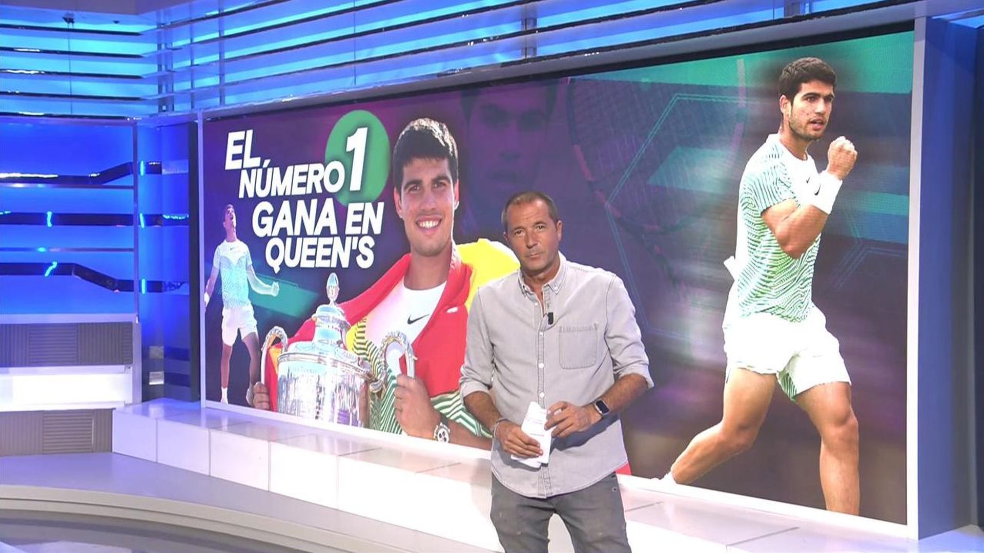 "Alcaraz vuelve a ser el número uno" "Alcaraz vuelve a ser el número uno"