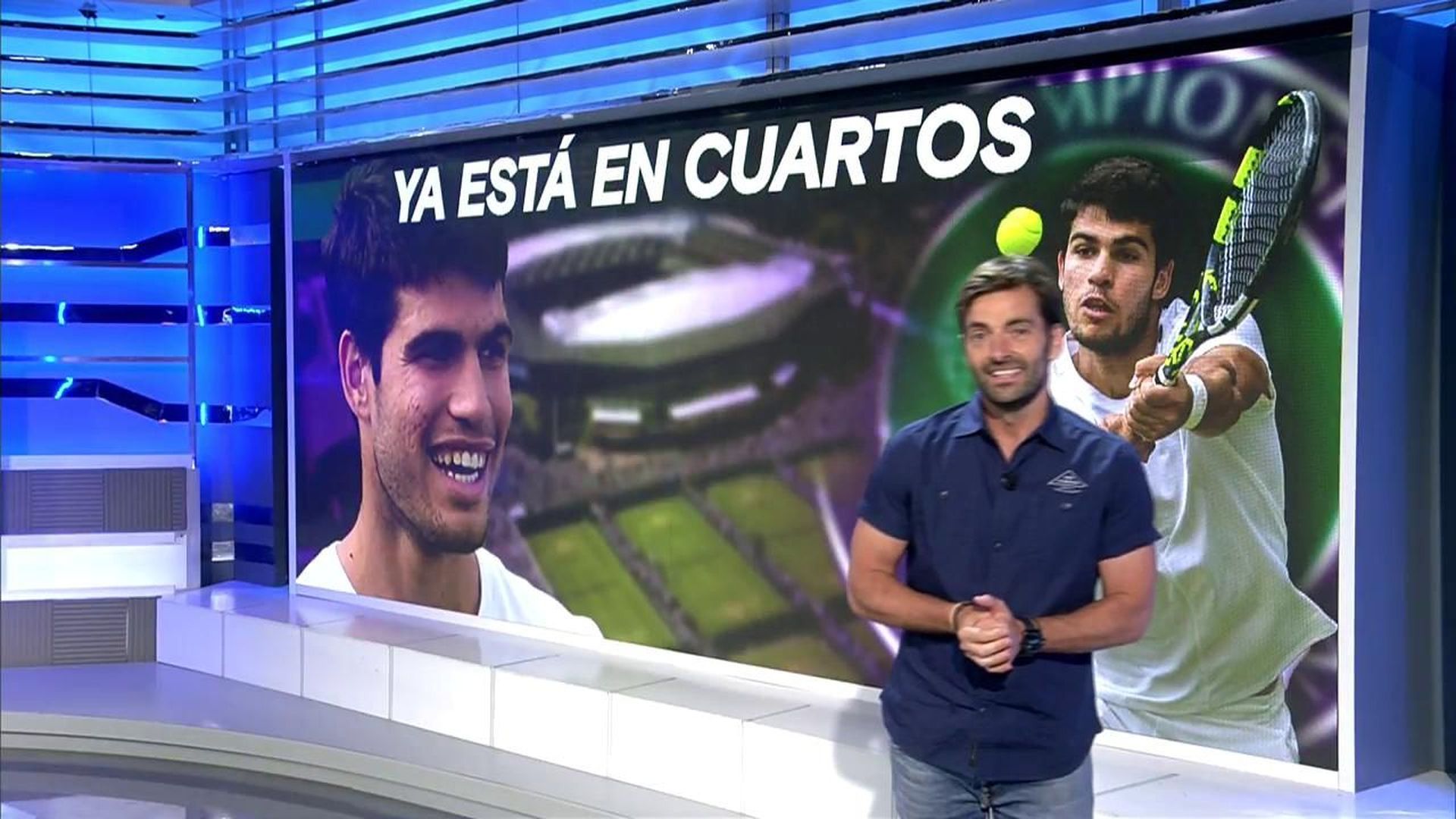 "Alcaraz ya está en cuartos" "Alcaraz ya está en cuartos"