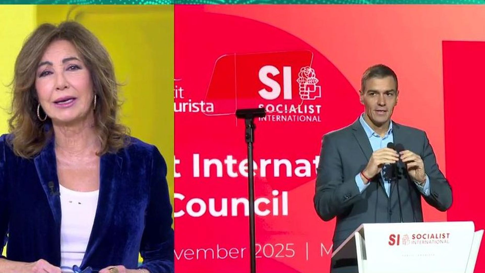 Ana Rosa: "El presidente habla de la brújula de la dignidad cuyo norte son unas primarias supuestamente amañadas"