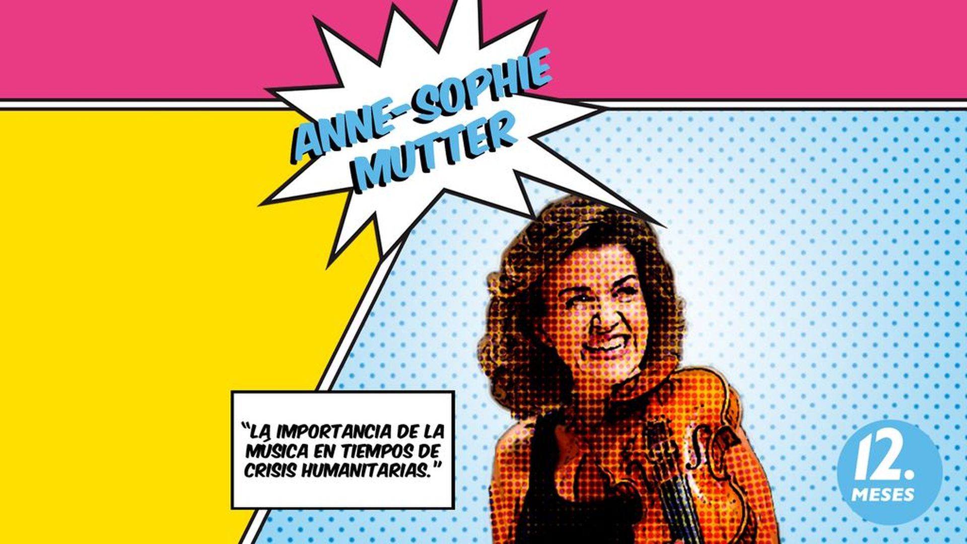 Anne-Sophie Mutter, la importancia de la música en tiempos de crisis humanitarias.