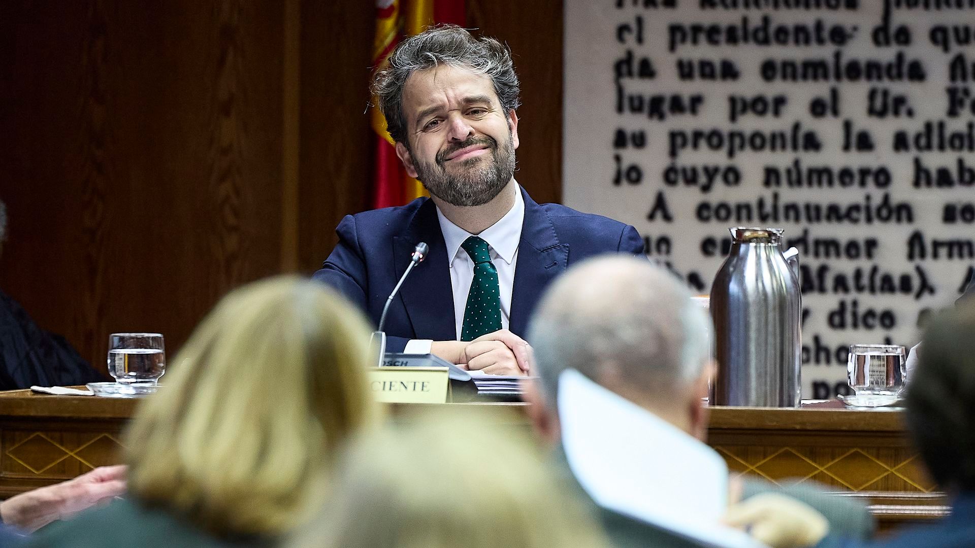 El Secretario Adjunto de Organización del PSOE, diputado y exalcalde de Bedmar y Garcíez, Jaén, Juan Francisco Serrano Martínez, en la comisión del Caso Koldo del Senado