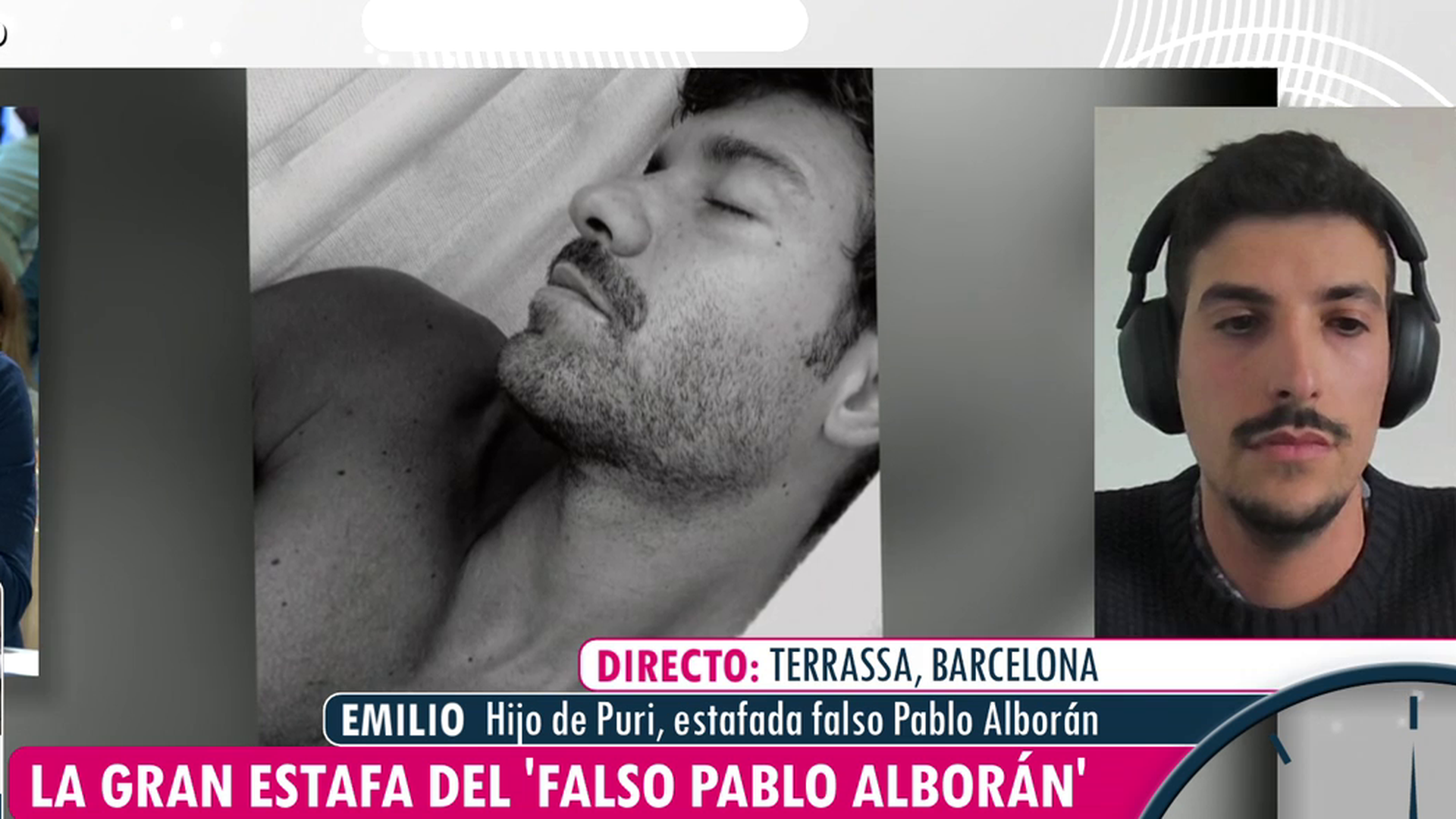 Emilio, hijo de la victima estafada por un falso 'Pablo Alborán'