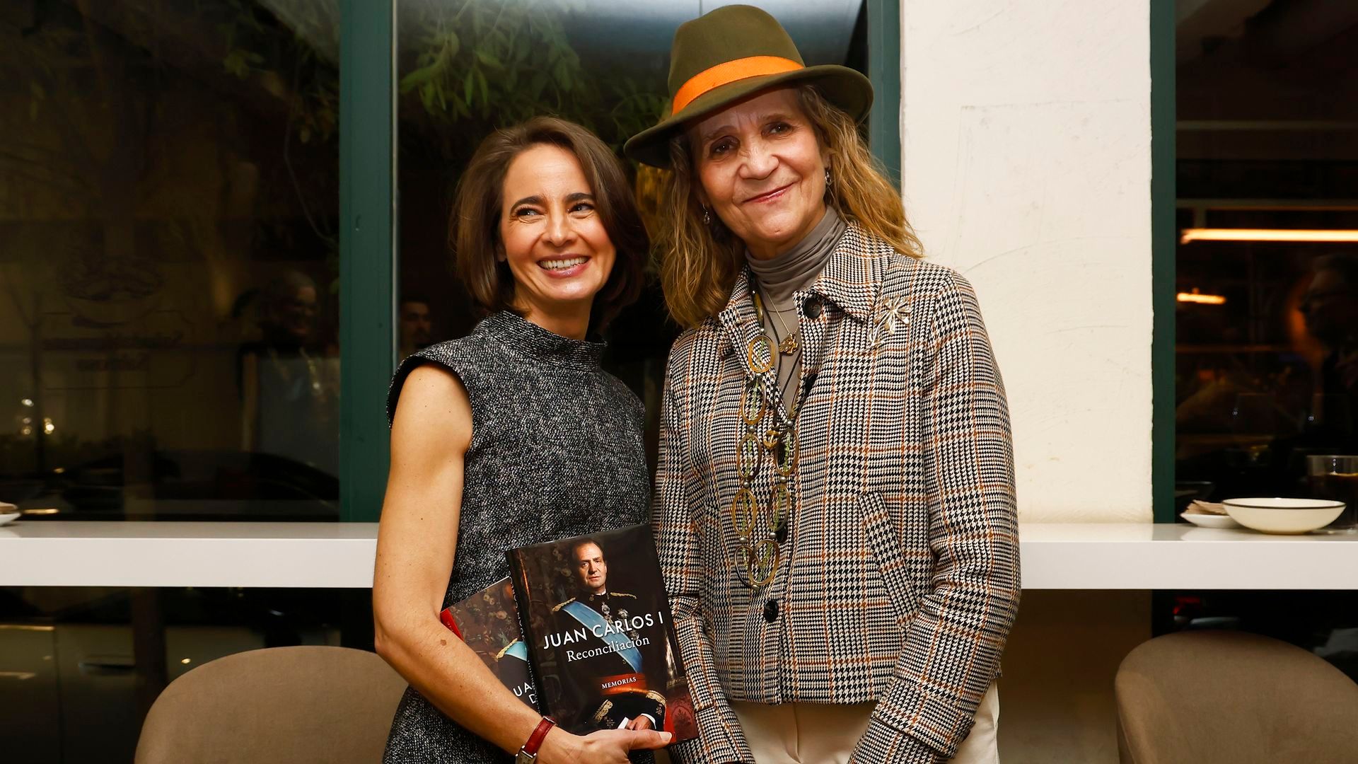 Laurence Debray y la infanta Elena