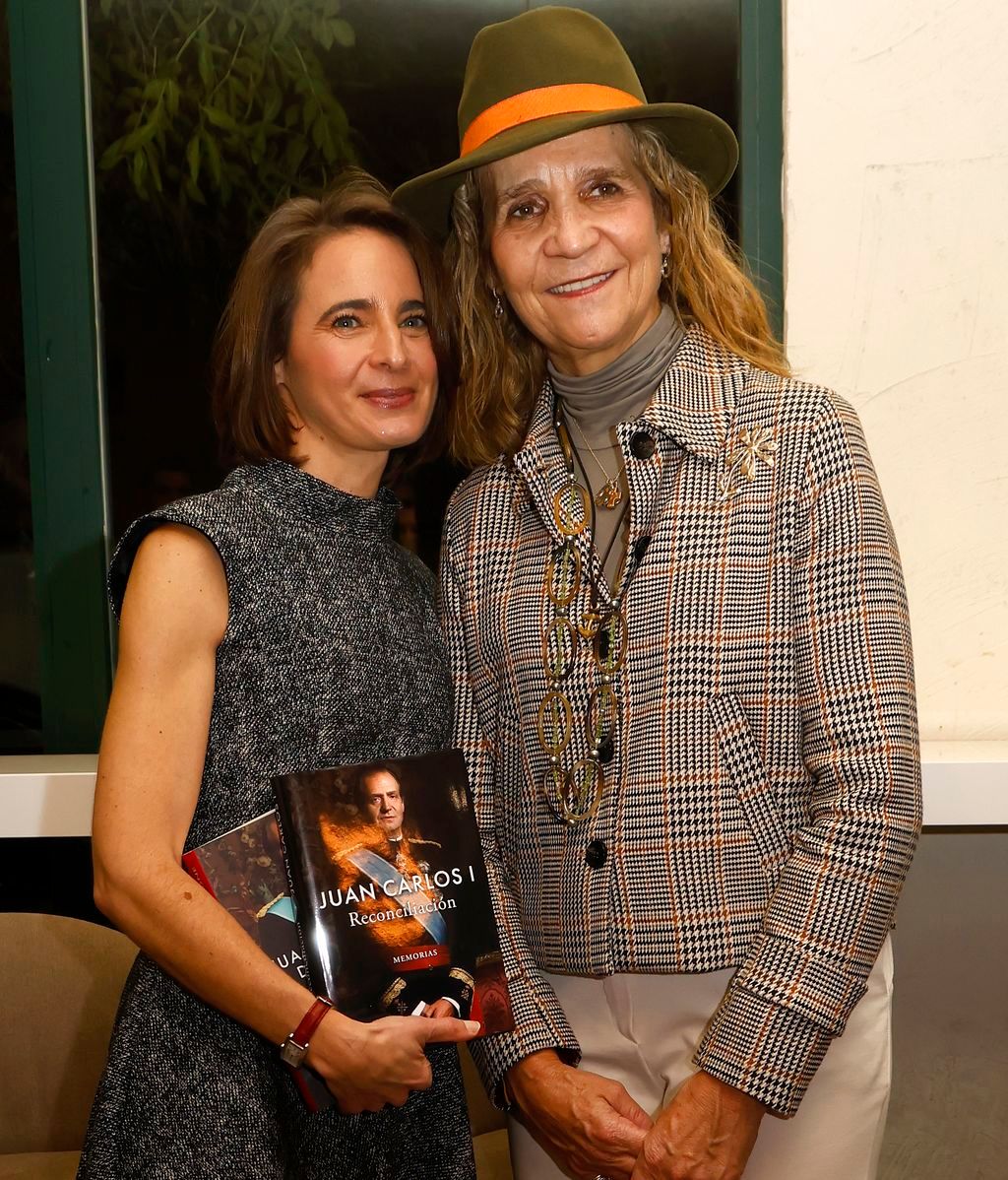 Laurence Debray y la infanta Elena