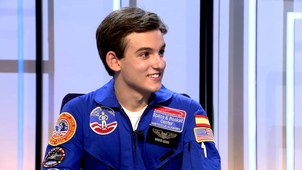 Martín Sierra se prepara para Marte