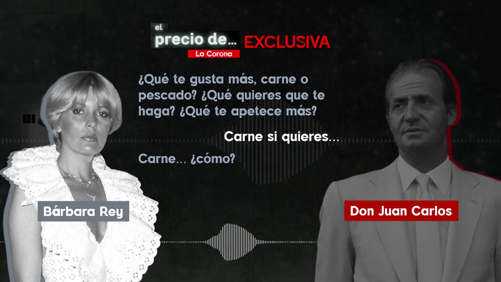 Nuevos audios del rey emérito y Bárbara Rey