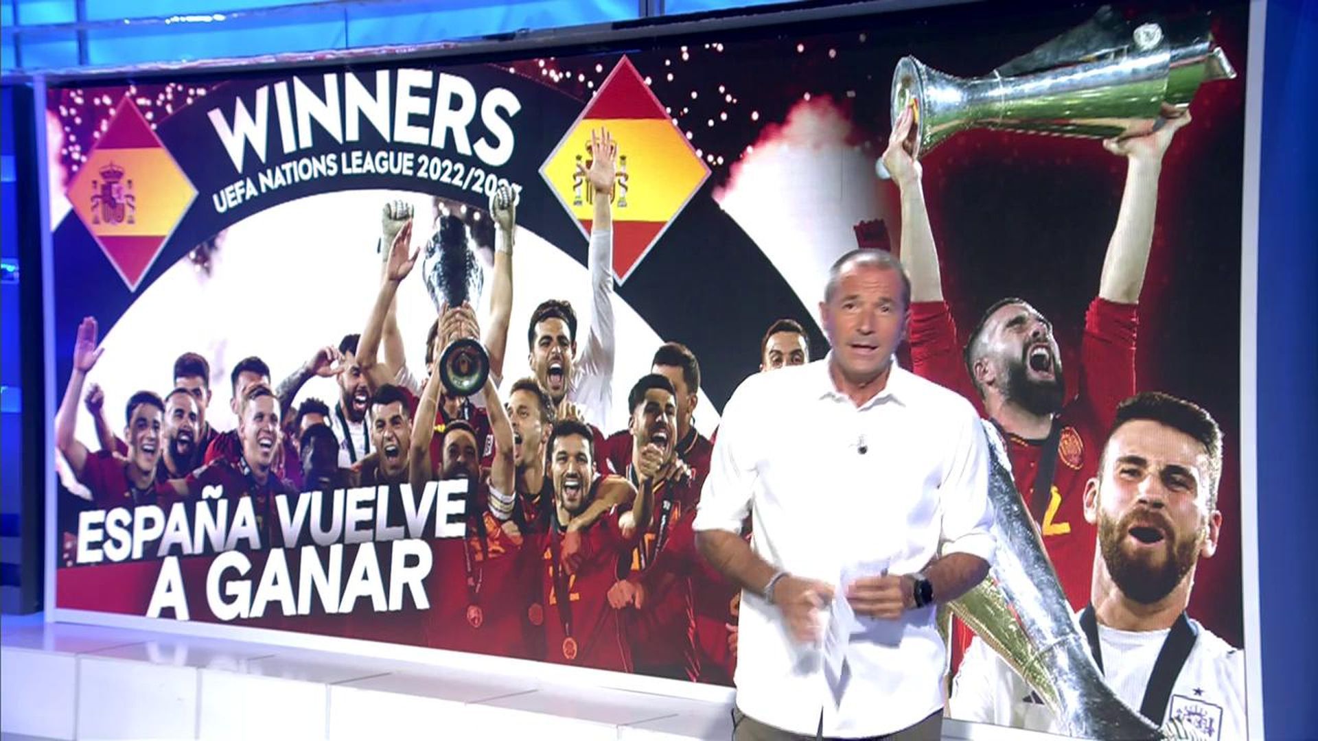 "Once años después, España vuelve a ganar"