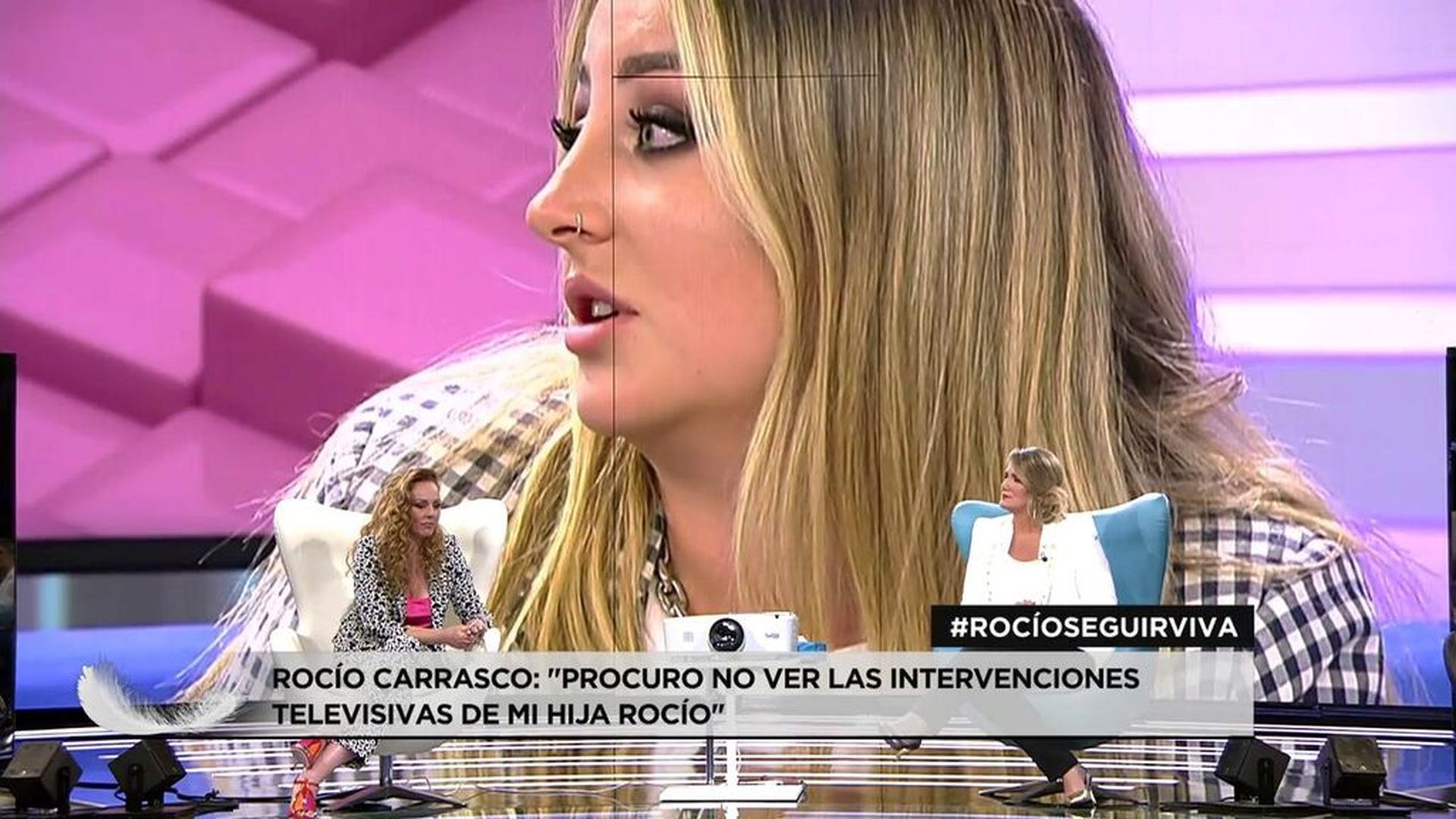 Rocío Carrasco: "Para mi desgracia, mi hija la misma persona que era el 27 de julio de 2012, muy a mi pesar"