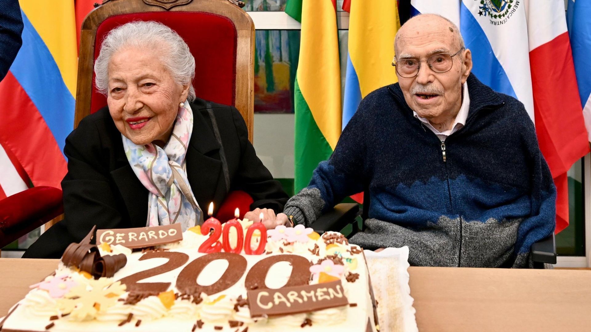 Gerardo y Carmen, 200 años de vida compartida