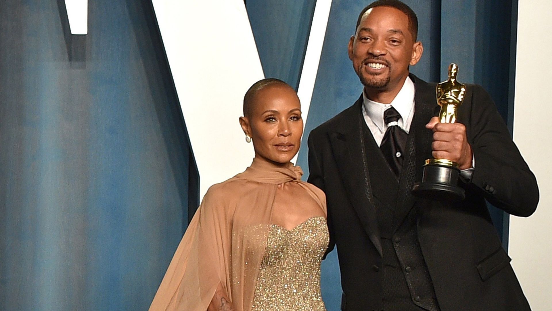 Jada Pinkett Smith y WIll Smith en los Premios Oscar 2022