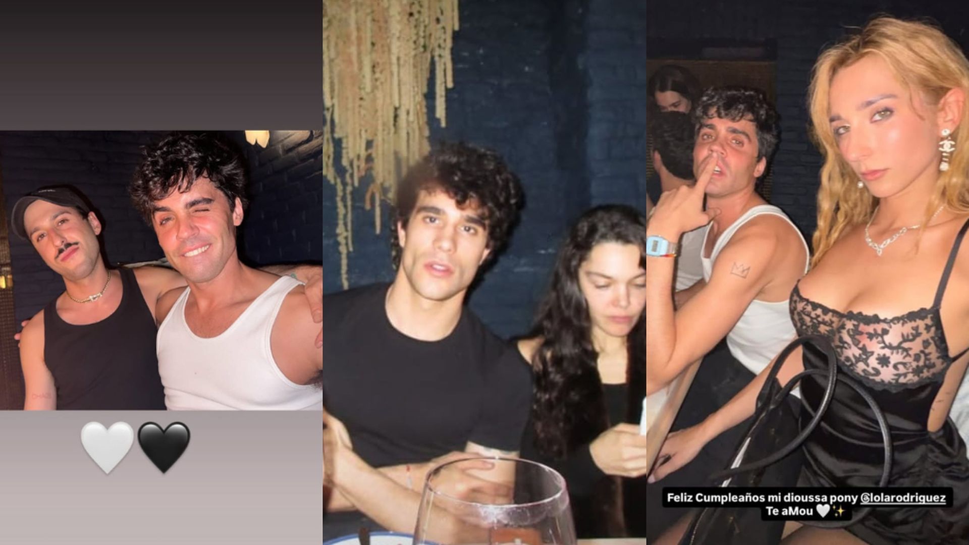 Javier Calvo y Javier Ambrossi coinciden en el cumpleaños de Lola Rodríguez