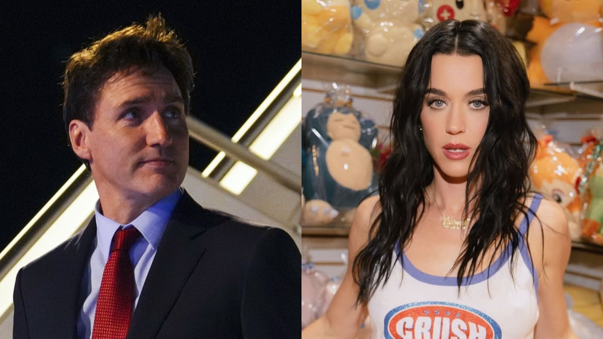 Justin Trudeau y Katy Perry