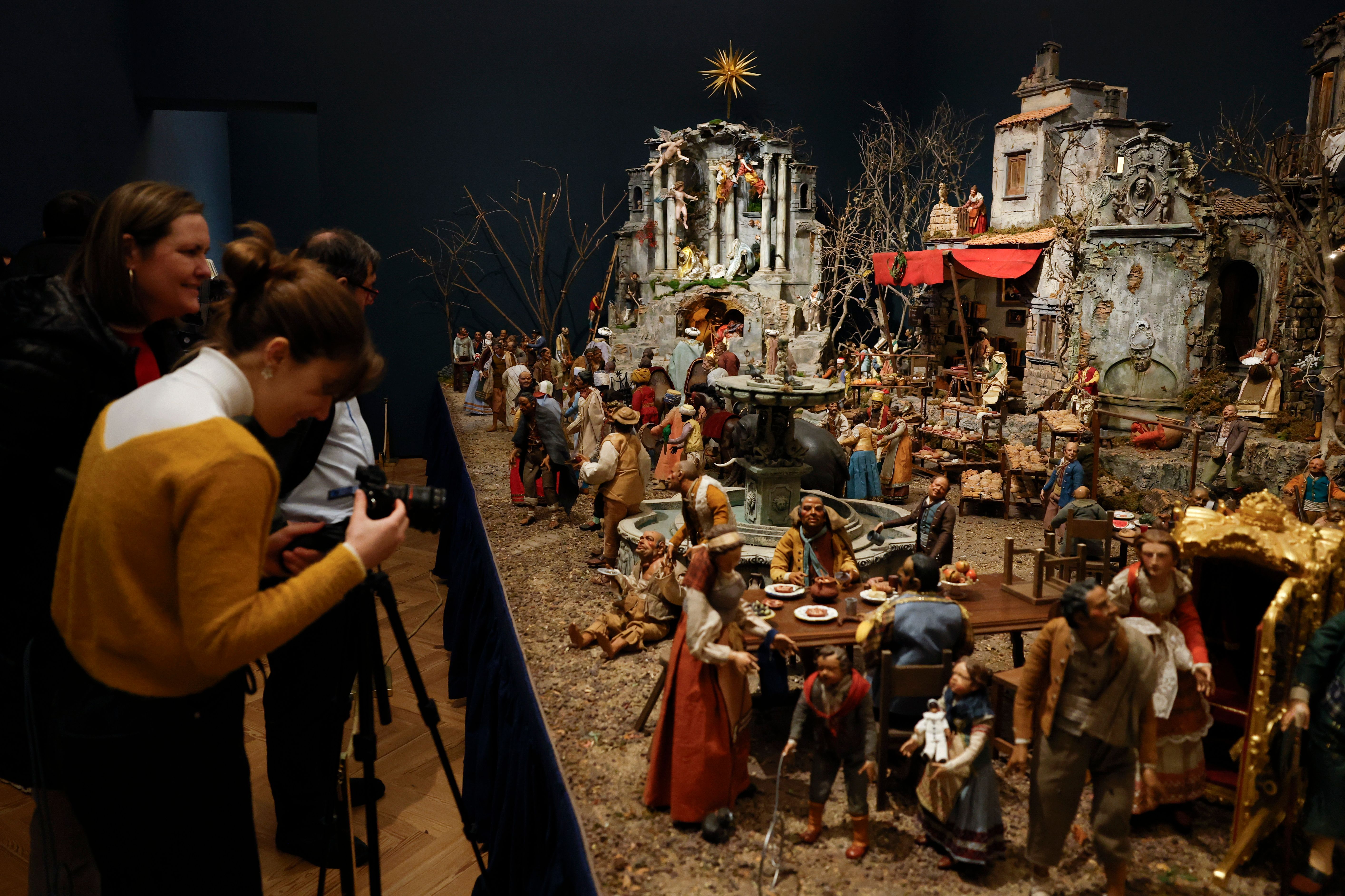 Apertura del Belén del Príncipe del Palacio Real de Madrid